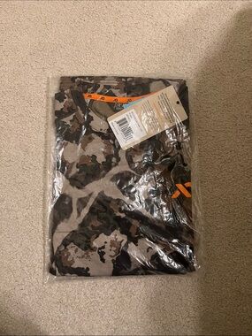 First Lite Men's Long Sleeve Camo Tee - Brown/Green